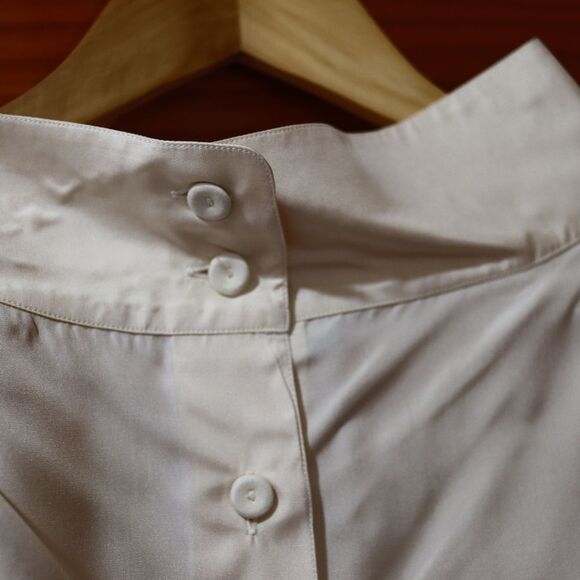 GianFranco Ferre Oprah Winfrey Owned Round Neck Long Sleeve Blouse LG 46 - Picture 11 of 16